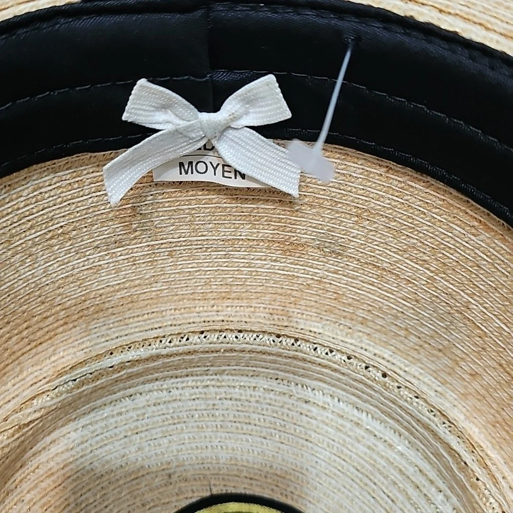 Elegant Cream Straw Hat for Women